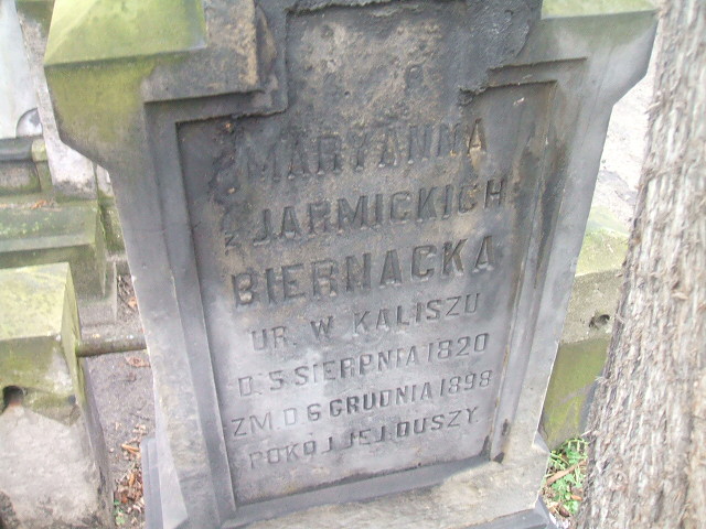 Marianna Biernacka 1820 Żyrardów - Grobonet - Wyszukiwarka osób pochowanych