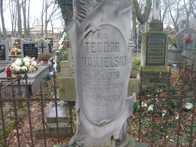 Teodor Nakielski 1820 Żyrardów - Grobonet - Wyszukiwarka osób pochowanych