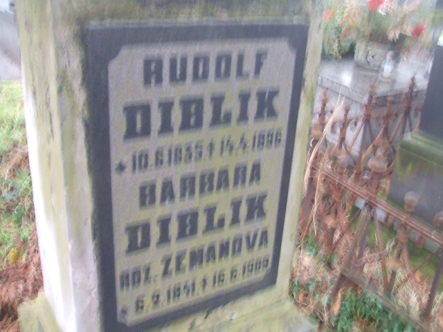 Rudolf Diblik 1835 Żyrardów - Grobonet - Wyszukiwarka osób pochowanych