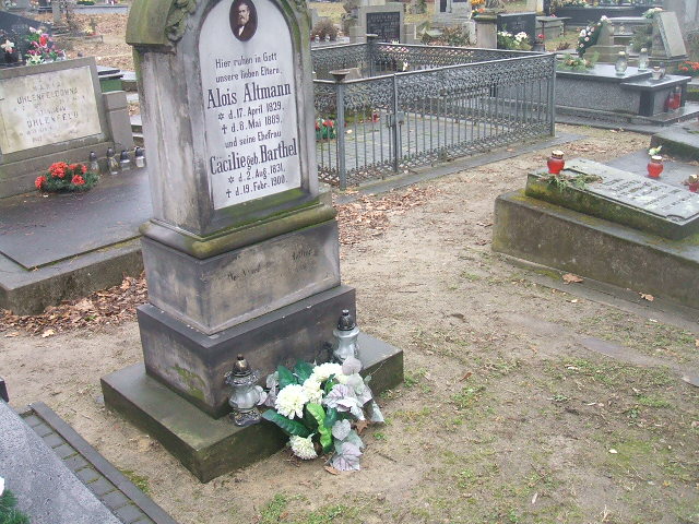 Cacilie Altmann 1831 Żyrardów - Grobonet - Wyszukiwarka osób pochowanych