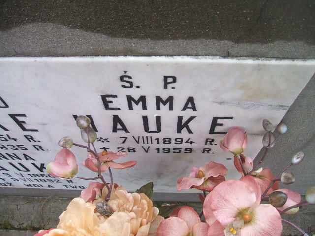 Ferdynand Hauke 1854 Żyrardów - Grobonet - Wyszukiwarka osób pochowanych