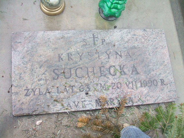 Ewa Suchecka 1958 Żyrardów - Grobonet - Wyszukiwarka osób pochowanych