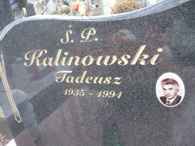 Tadeusz Kalinowski 1935 Żyrardów - Grobonet - Wyszukiwarka osób pochowanych