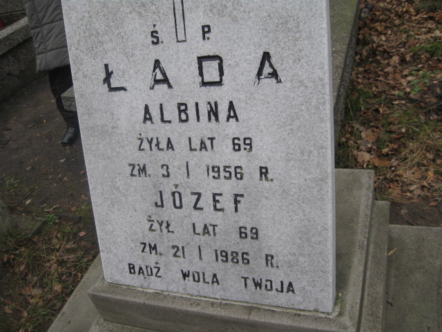 Albina Łada Żyrardów - Grobonet - Wyszukiwarka osób pochowanych