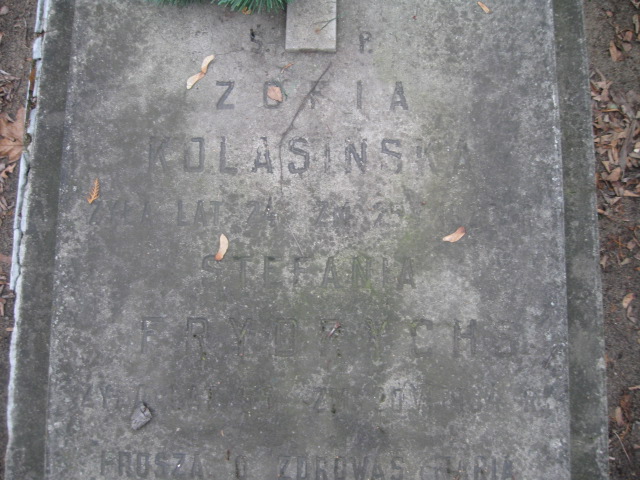 Helena Kolasińska 1899 Żyrardów - Grobonet - Wyszukiwarka osób pochowanych