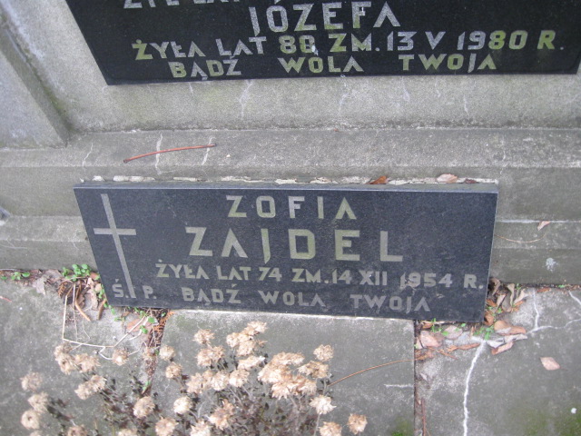 Zofia Zajdel Żyrardów - Grobonet - Wyszukiwarka osób pochowanych