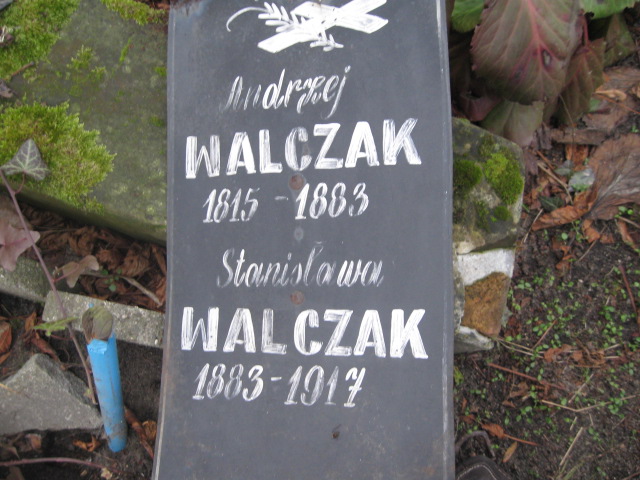 Andrzej Walczak 1815 Żyrardów - Grobonet - Wyszukiwarka osób pochowanych