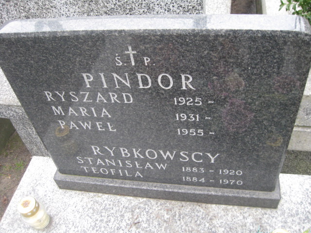 Stanisław Rybkowski 1883 Żyrardów - Grobonet - Wyszukiwarka osób pochowanych