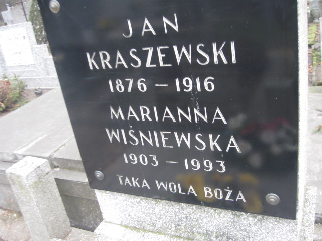 Jan Kraszewski 1876 Żyrardów - Grobonet - Wyszukiwarka osób pochowanych