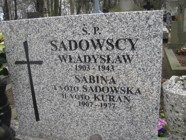 Czesław Sadowski 1930 Żyrardów - Grobonet - Wyszukiwarka osób pochowanych