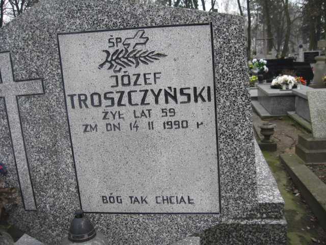 Janina Troszczyńska 1940 Żyrardów - Grobonet - Wyszukiwarka osób pochowanych