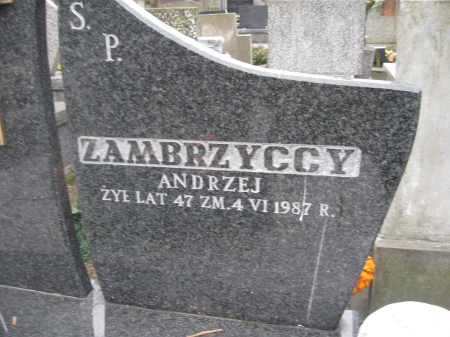 Jan Zambrzycki Żyrardów - Grobonet - Wyszukiwarka osób pochowanych