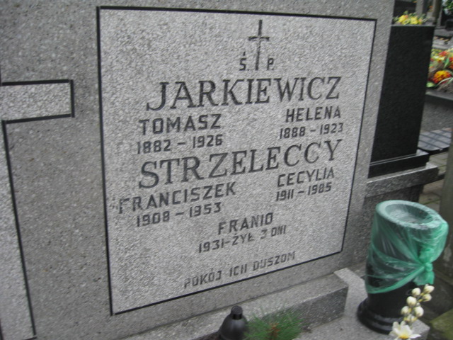 Helena Jarkiewicz 1888 Żyrardów - Grobonet - Wyszukiwarka osób pochowanych