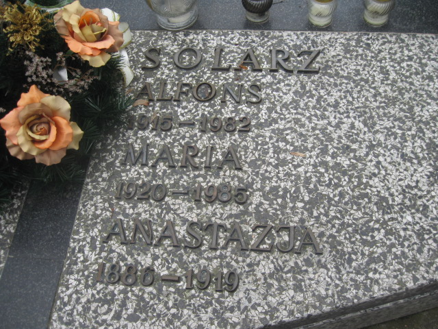 Anastazja Solarz 1886 Żyrardów - Grobonet - Wyszukiwarka osób pochowanych