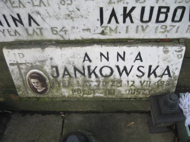 Janina Jakubowska 1907 Żyrardów - Grobonet - Wyszukiwarka osób pochowanych