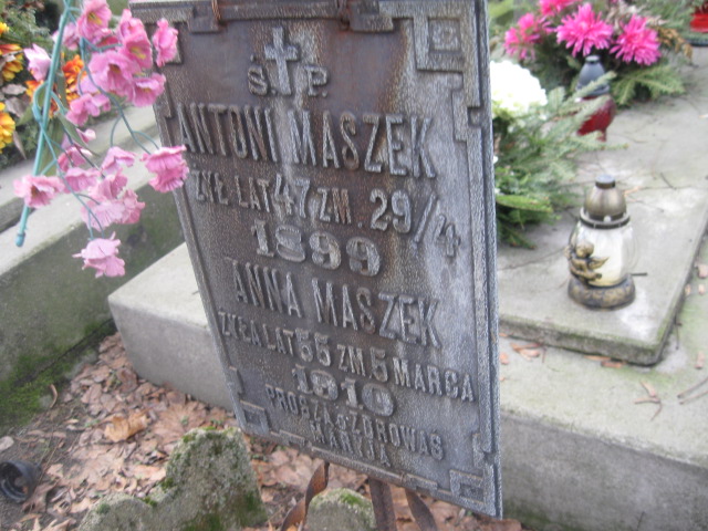 Antoni Maszek Żyrardów - Grobonet - Wyszukiwarka osób pochowanych
