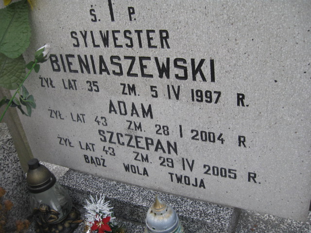 Szczepan Bieniaszewski 1961 Żyrardów - Grobonet - Wyszukiwarka osób pochowanych