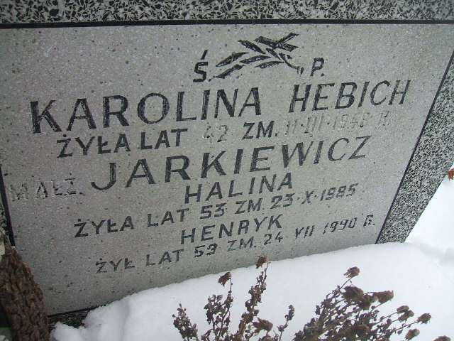 Barbara Wojewódzka 1953 Żyrardów - Grobonet - Wyszukiwarka osób pochowanych