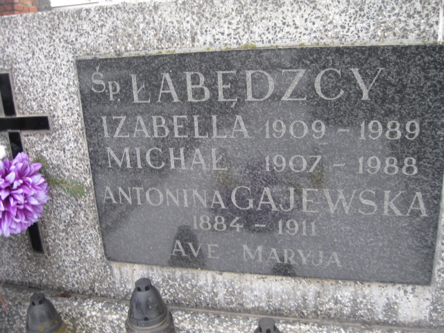 Michał Łabędzki 1907 Żyrardów - Grobonet - Wyszukiwarka osób pochowanych