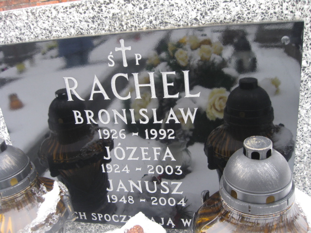 Janusz Rachel 1948 Żyrardów - Grobonet - Wyszukiwarka osób pochowanych