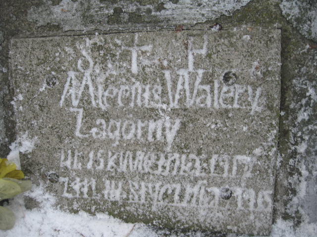 Mieczysław Walery Lagorny 0000 Żyrardów - Grobonet - Wyszukiwarka osób pochowanych