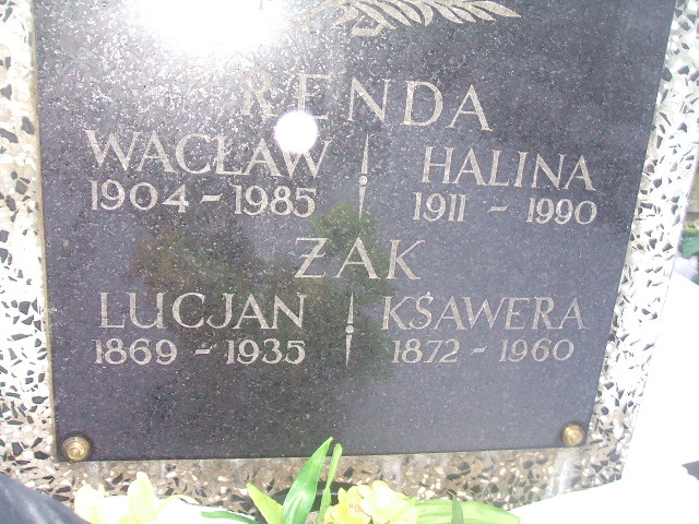 Lucjan Żak 1869 Żyrardów - Grobonet - Wyszukiwarka osób pochowanych