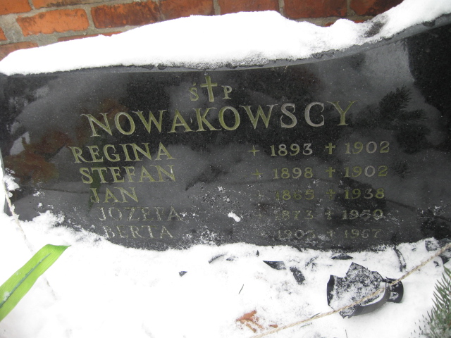 Stefan Nowakowski 1898 Żyrardów - Grobonet - Wyszukiwarka osób pochowanych
