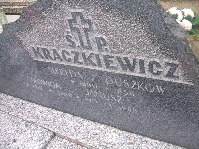 Janusz Kraczkiewicz 1914 Żyrardów - Grobonet - Wyszukiwarka osób pochowanych