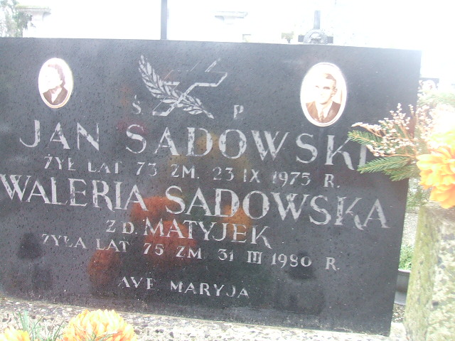 Waleria Sadowska 1904 Żyrardów - Grobonet - Wyszukiwarka osób pochowanych