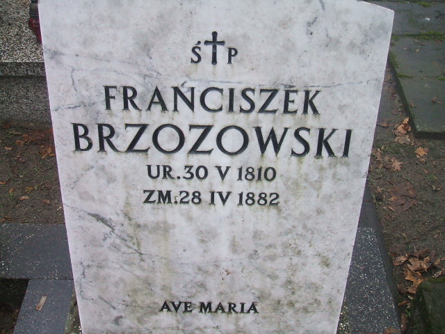 Franciszek Brzozowski 1810 Żyrardów - Grobonet - Wyszukiwarka osób pochowanych