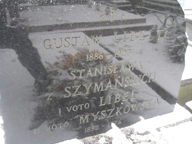 Gustaw Libelt 1886 Żyrardów - Grobonet - Wyszukiwarka osób pochowanych