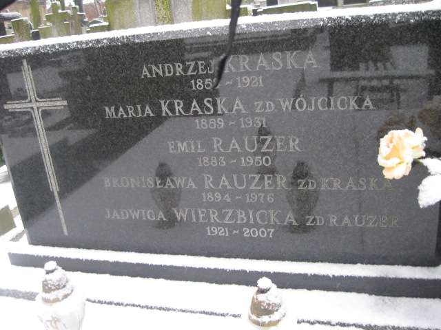 Andrzej Kraska 1859 Żyrardów - Grobonet - Wyszukiwarka osób pochowanych