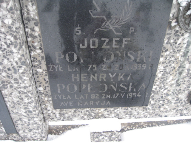 Henryka Popłońska Żyrardów - Grobonet - Wyszukiwarka osób pochowanych