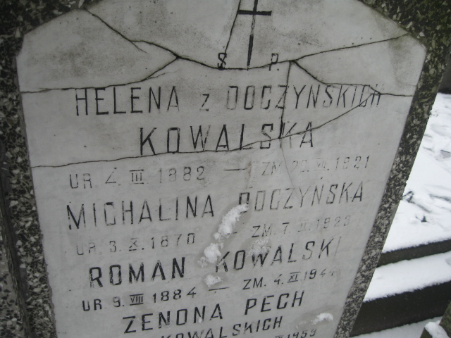 Helena Kowalska 1882 Żyrardów - Grobonet - Wyszukiwarka osób pochowanych