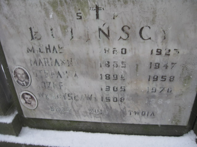 Michał Buliński 1860 Żyrardów - Grobonet - Wyszukiwarka osób pochowanych