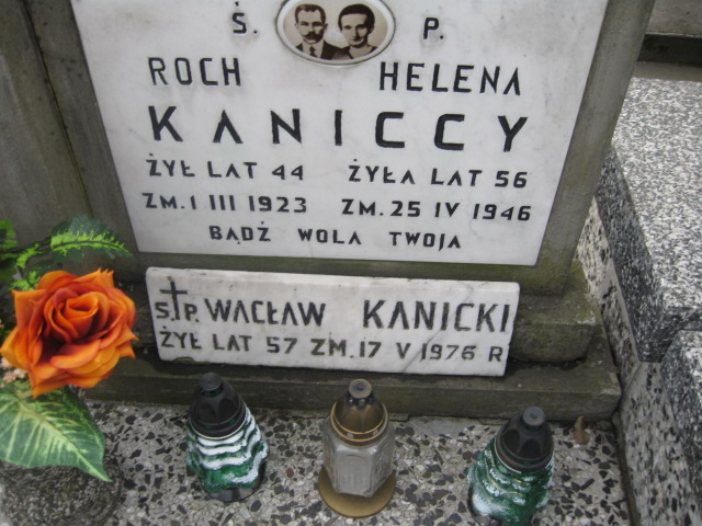 Wacław Kanicki Żyrardów - Grobonet - Wyszukiwarka osób pochowanych