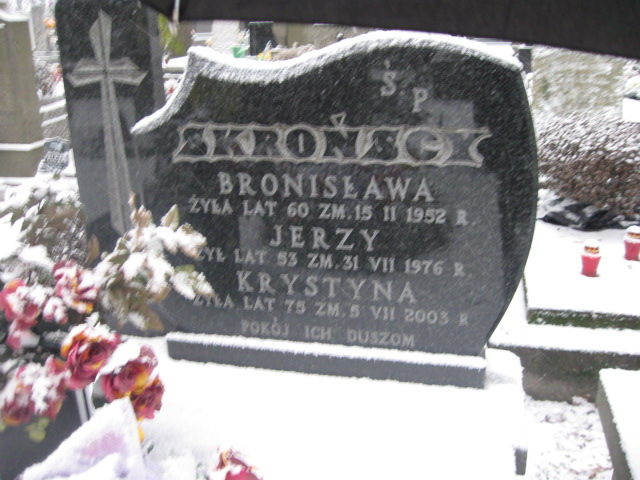 Jerzy Ryszard Skroński 1923 Żyrardów - Grobonet - Wyszukiwarka osób pochowanych