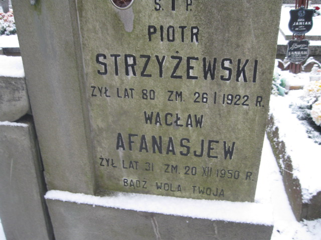 Piotr Strzyżewski Żyrardów - Grobonet - Wyszukiwarka osób pochowanych