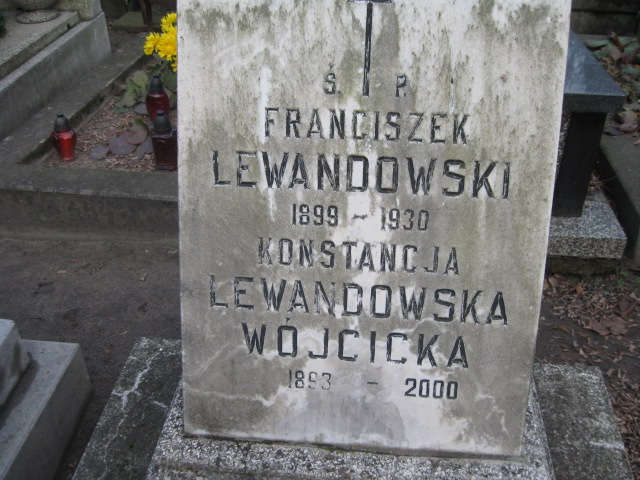 Franciszek Lewandowski 1899 Żyrardów - Grobonet - Wyszukiwarka osób pochowanych