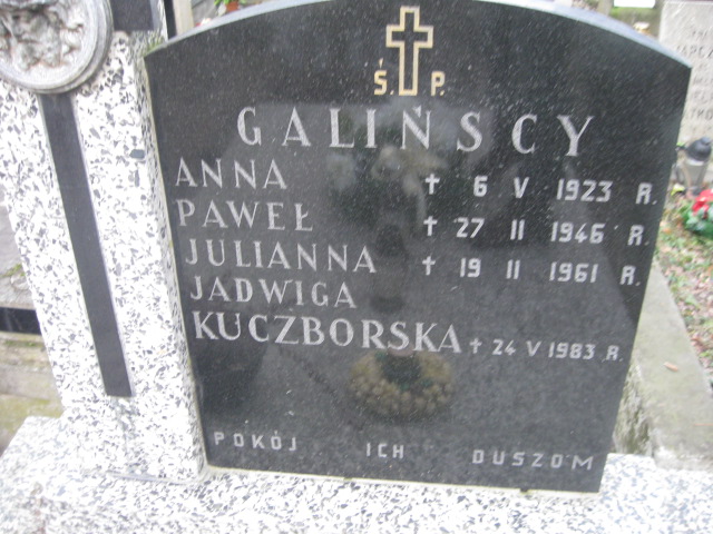 Halina Galińska 1922 Żyrardów - Grobonet - Wyszukiwarka osób pochowanych