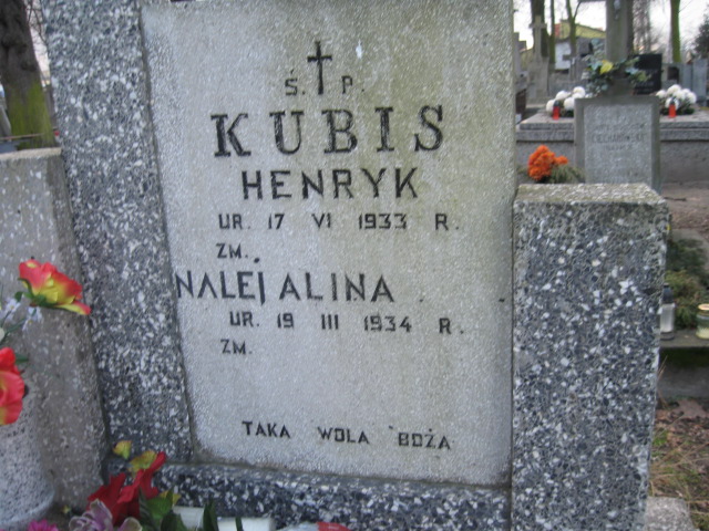 Henryk Kubis 1933 Żyrardów - Grobonet - Wyszukiwarka osób pochowanych