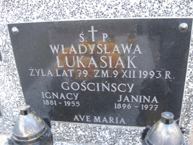 Ignacy Gościński 1881 Żyrardów - Grobonet - Wyszukiwarka osób pochowanych