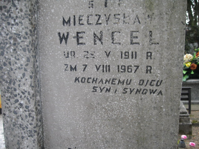 Mieczysław Wencel 1911 Żyrardów - Grobonet - Wyszukiwarka osób pochowanych