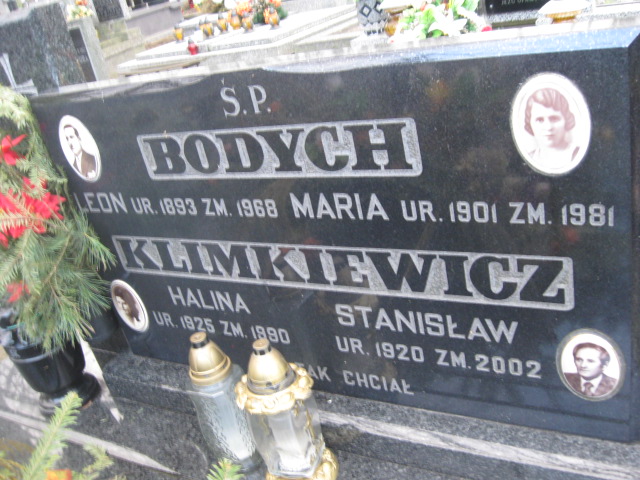 Maria Bodych 1901 Żyrardów - Grobonet - Wyszukiwarka osób pochowanych