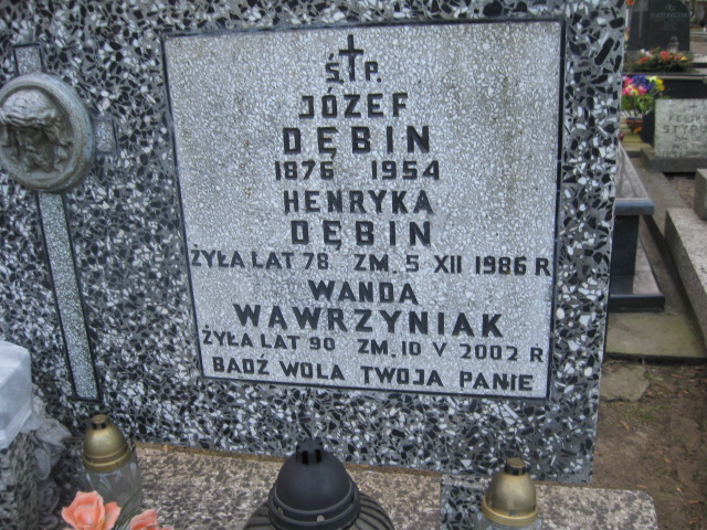 Henryka Dębin 1908 Żyrardów - Grobonet - Wyszukiwarka osób pochowanych