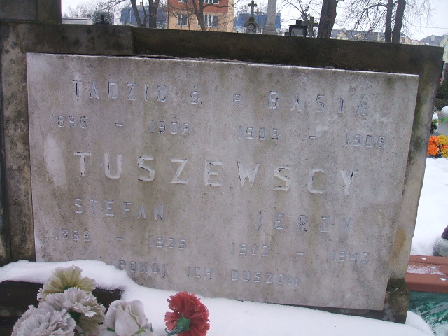 Jerzy Tuszewski 1912 Żyrardów - Grobonet - Wyszukiwarka osób pochowanych