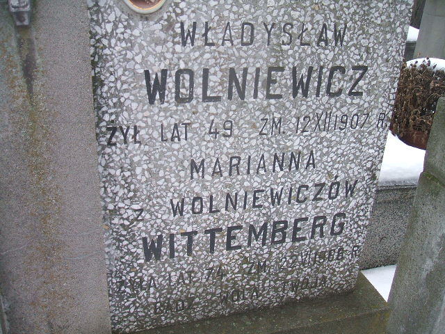 Roman Wolniewicz 1911 Żyrardów - Grobonet - Wyszukiwarka osób pochowanych