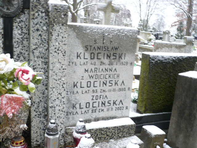 Stanisław Klociński Żyrardów - Grobonet - Wyszukiwarka osób pochowanych