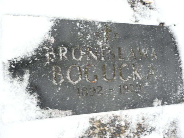 Bronisława Bogucka 1892 Żyrardów - Grobonet - Wyszukiwarka osób pochowanych