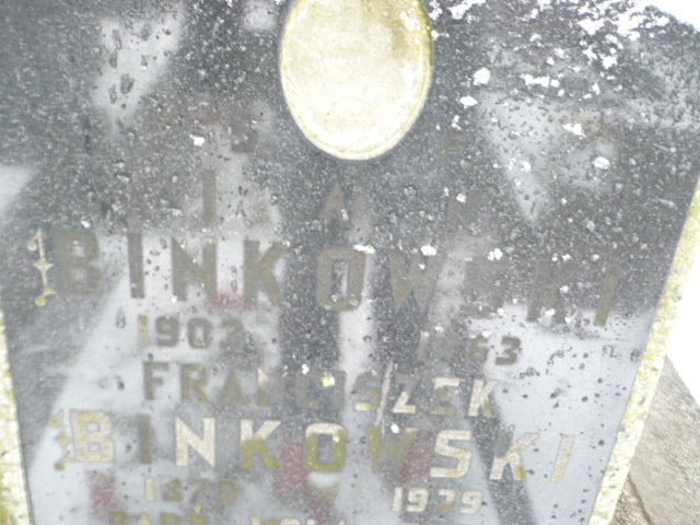 Jan Binkowski 1903 Żyrardów - Grobonet - Wyszukiwarka osób pochowanych